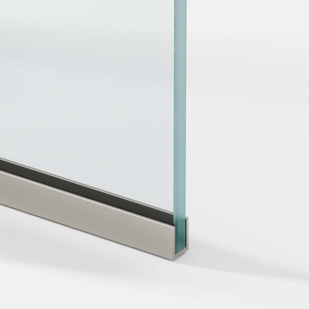 Frameless Fixed Glass Shower Panel - Tempered Glass