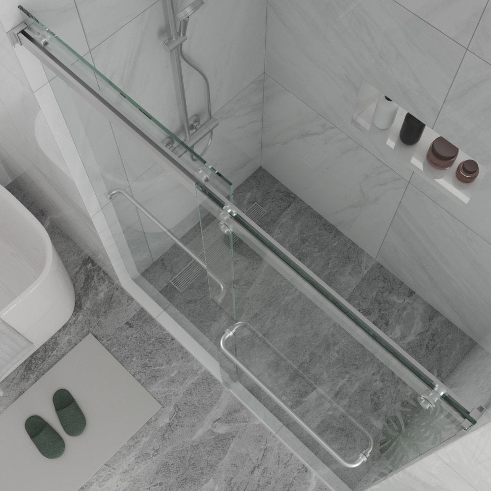 Frameless ByPass Shower Doors