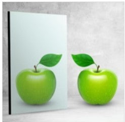 Mirror with safety backing (L) 26" x (W)21", thickness 1/8", beveled edge 1"