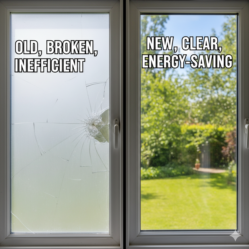 Double Glazed Window Replacement - Customize Now