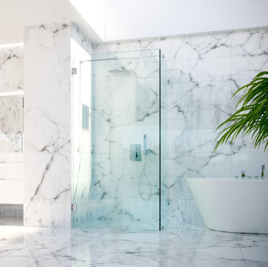 Frameless Shower Panel Configurations 