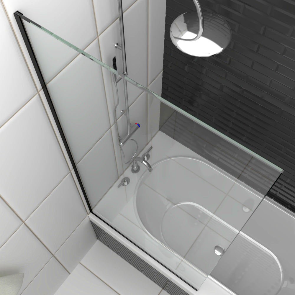 Frameless Fixed Glass Shower Panel - Tempered Glass