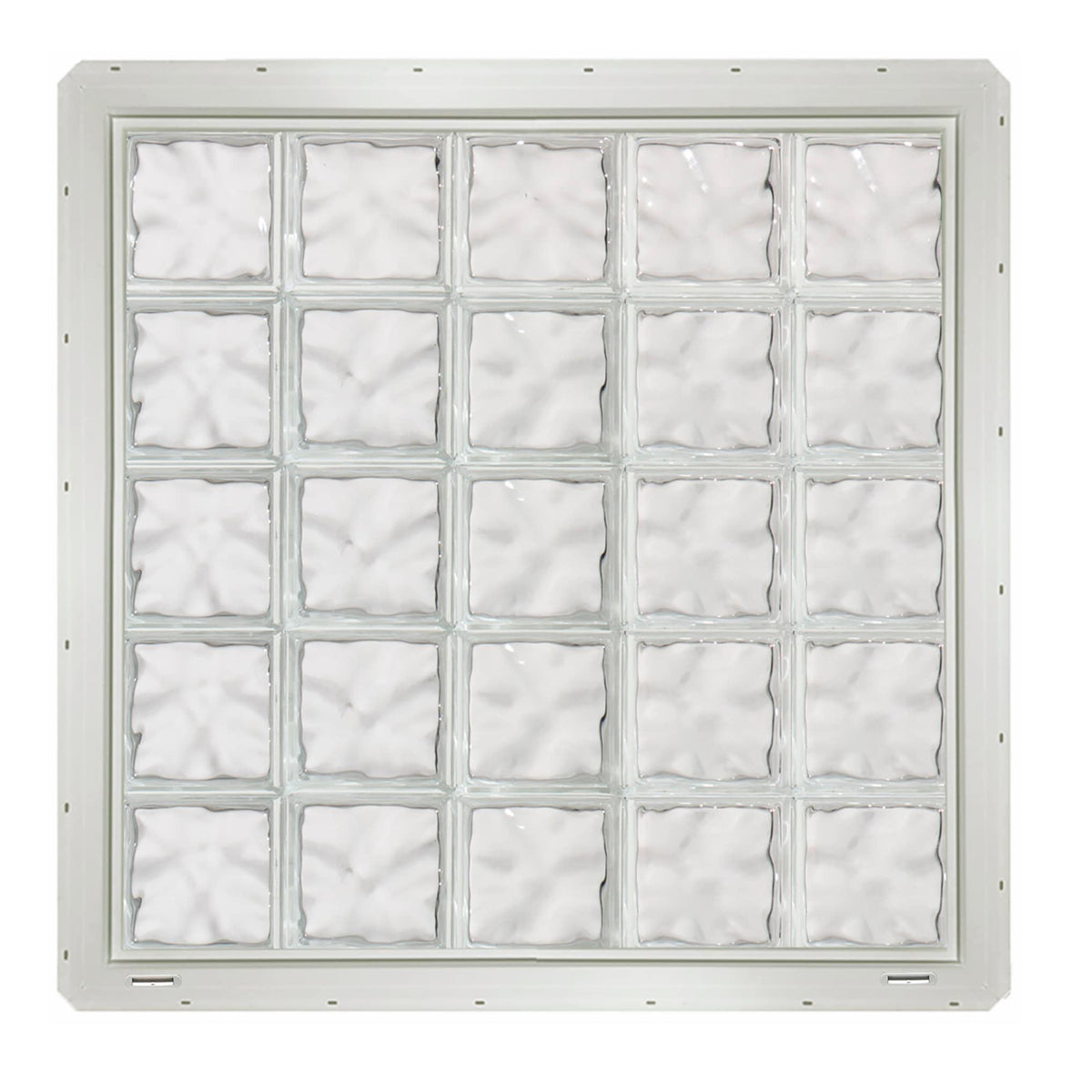 Custom Vinyl Block Frame Windows