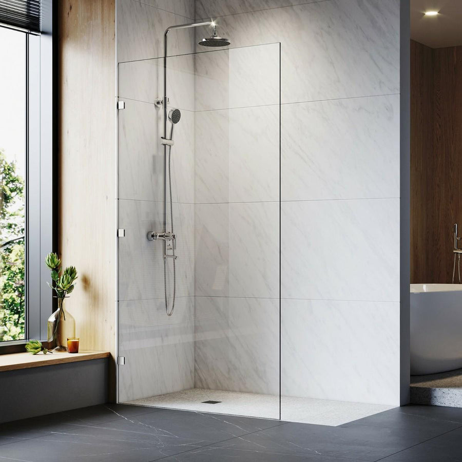 Glass Options for Fixed Shower Panels 