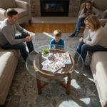 Load image into Gallery viewer, Round Glass Table Top - Transform, Protect, and Impress
