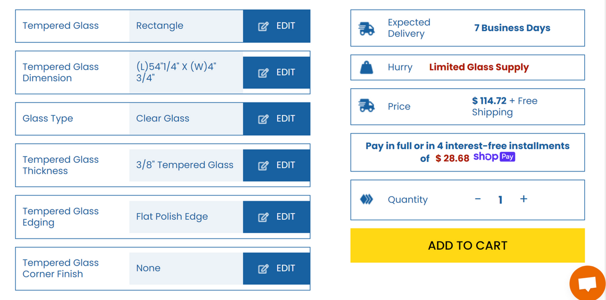 TEMPERED GLASS