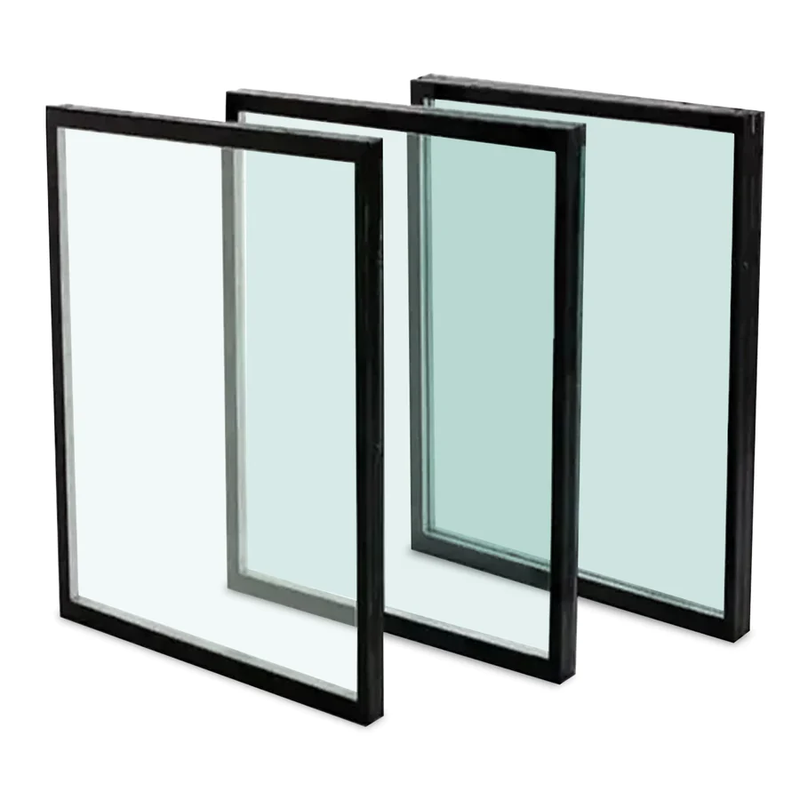 Double pane insulated glass unit