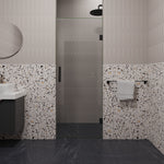 Load image into Gallery viewer, Frameless Corner Swing Single Hinged Glass Shower Door
