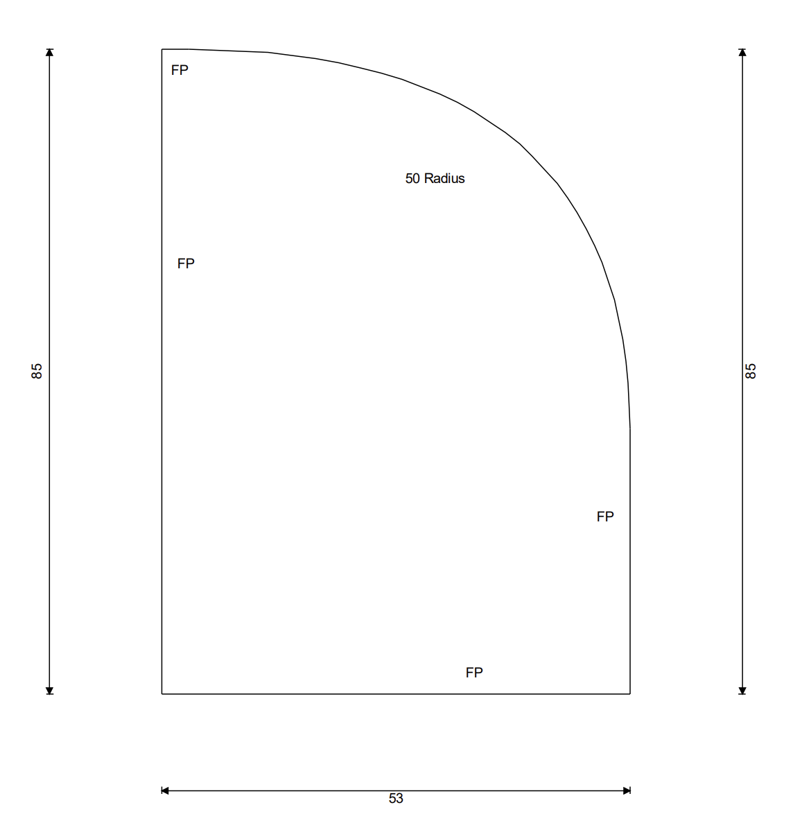 3 Mirror Cut To Size
