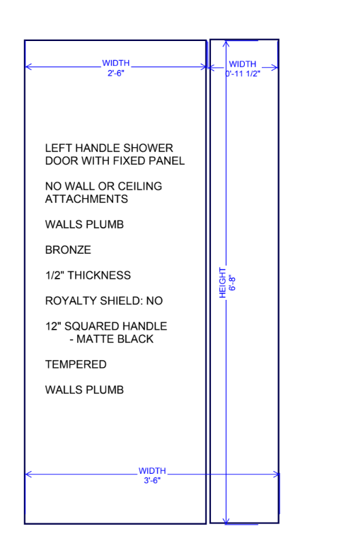 Custom Windows + Shower Doors