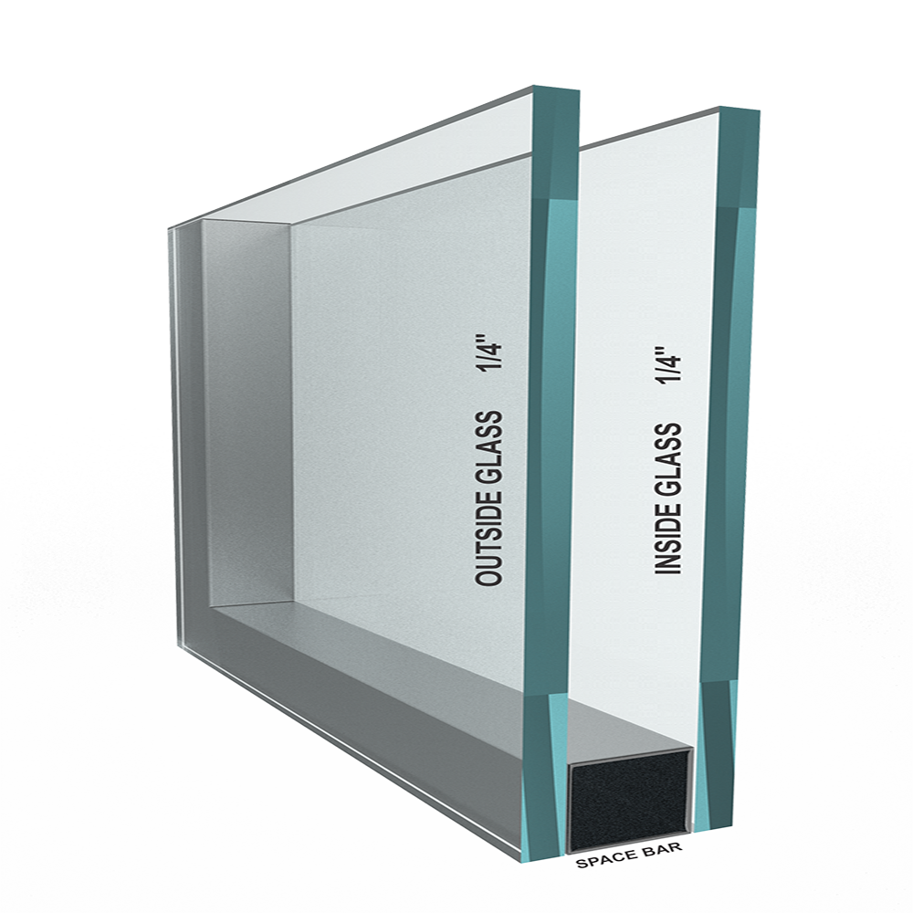 Insulated Glass Double Panels Royalty Mirror