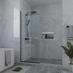 Load image into Gallery viewer, Frameless Fixed Glass Shower Panel - Tempered Glass
