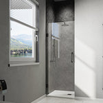 Load image into Gallery viewer, Hinged Frameless Shower Doors - Custom Glass Shower Doors
