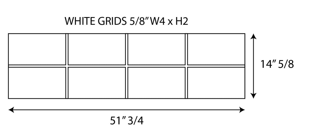 IG UNIT - 51 3/4 x 14 3/4 - 1 PCS – Royalty Mirror