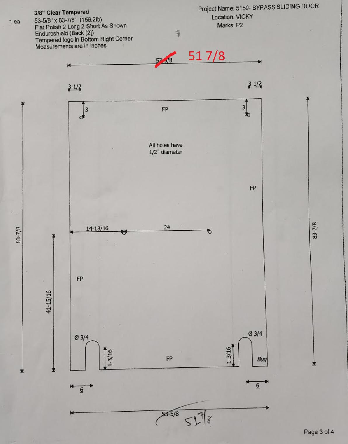 Custom Shower Panel