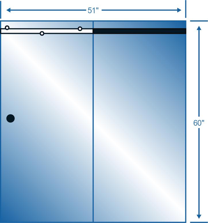 Shower Door Royalty Mirror