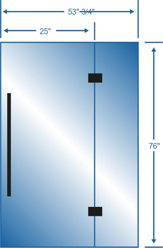 Shower Door Royalty Mirror
