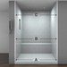 Load image into Gallery viewer, Frameless Bypass Shower Doors- Cut To Size

