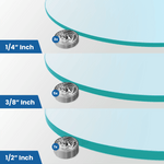Load image into Gallery viewer, Round Glass Table Top - Transform, Protect, and Impress
