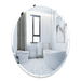 Load image into Gallery viewer, Oval Frameless Wall Mirror

