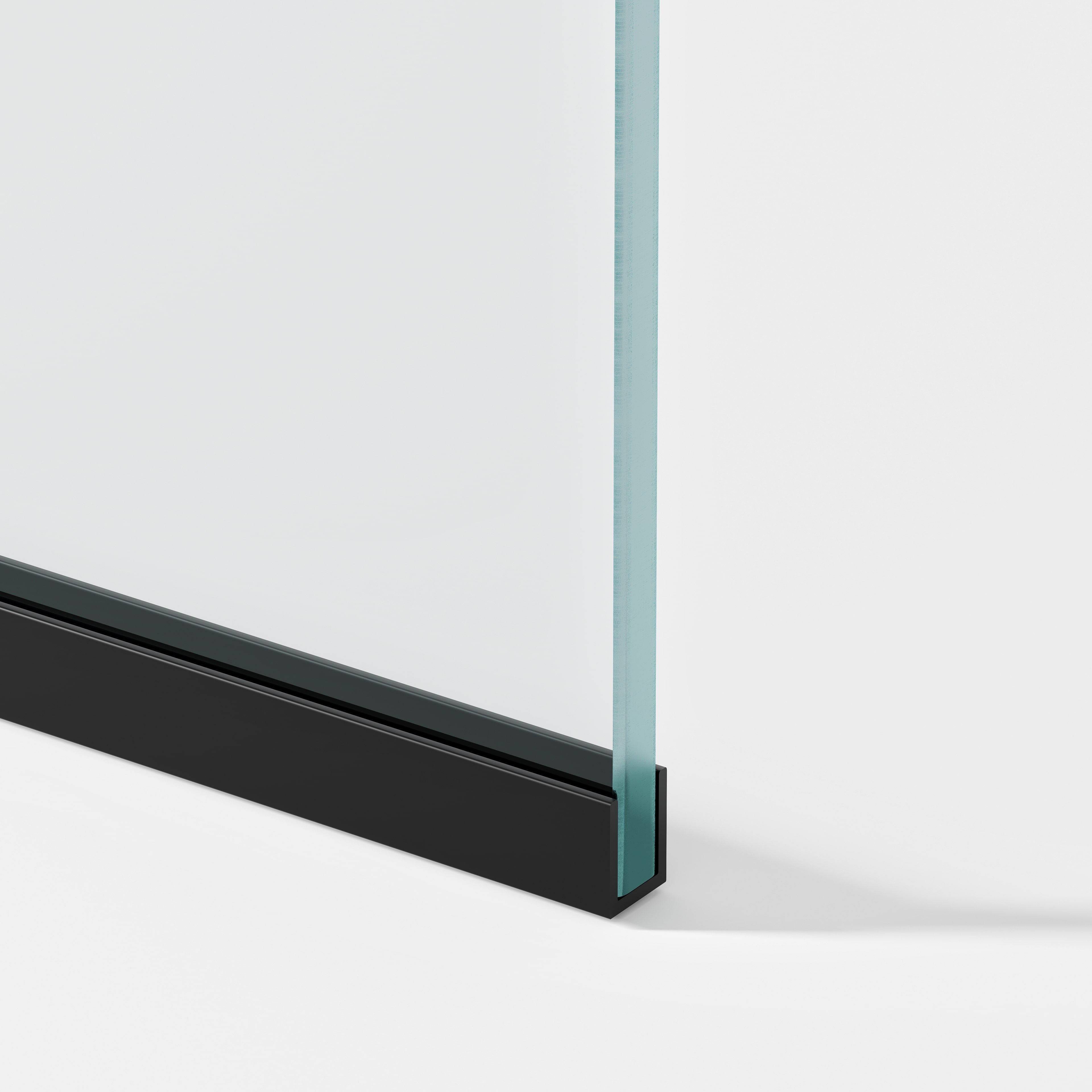 Frameless Fixed Glass Shower Panel - Tempered Glass