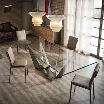 Rectangle glass table top store