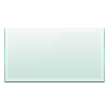 Rectangle glass clearance table top