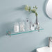Load image into Gallery viewer, Floating Glass Shelve 20 -Inch
